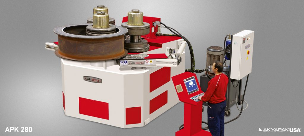 Heavy Series Angle Roll Bending Machine | Mac-Tech