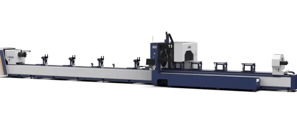 T3-Three-Chuck Heavy-duty Tube Laser Cutting offered by Mac-Tech.