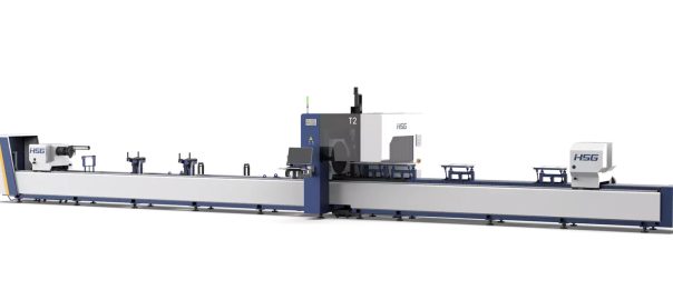 T2 three chuck tube fiber laser cutting machine offered by Mac-Tech