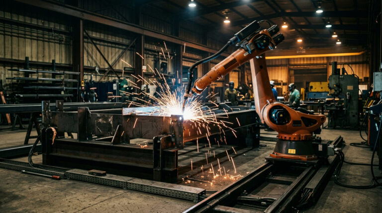 Automation Robotics Integration HERO industrial robotic welding cell