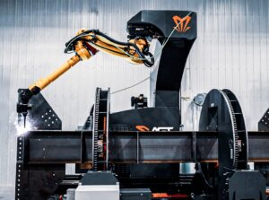 BeamMaster BeamMaster robotic welding system operator-side view