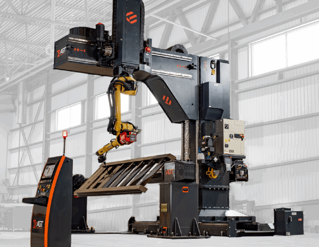 AGT BLOK robotic welding system electrical cabinet