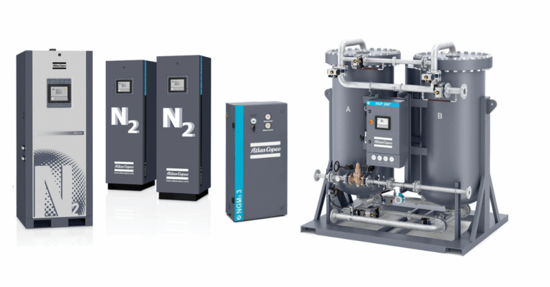 Atlas Copco’s nitrogen generation systems