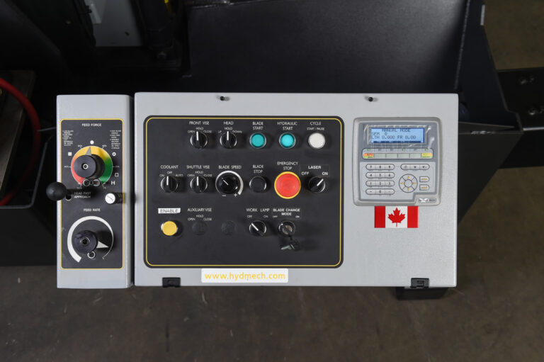 Hydmech Horizontal Pivot Band Saws: A Plant-Lead Checklist for Machine Guarding, Sensing Features, and Safer Throughput