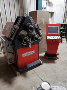 Akyapak APK81 profile bending machine control panel