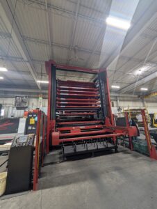 Amada ENSIS 3015 AJ fiber laser cutting machine control panel