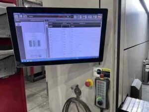 Bystronic ByStar Fiber fiber laser cutting machine control panel
