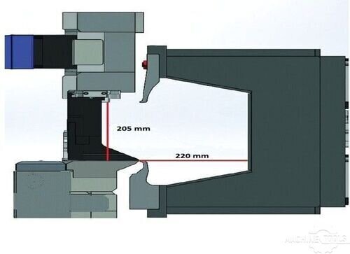 Erbend PBC1520 press brake tooling