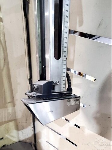 ERMAK CNC AP 2600-120 press brake detail view