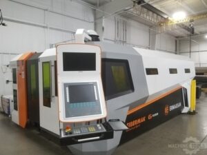 Ermaksan FIBERMAK fiber laser cutting machine (enclosed laser cutter) control panel
