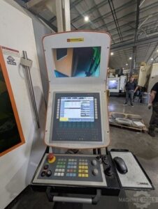 Ermaksan Fibermak SL fiber laser cutting machine control panel