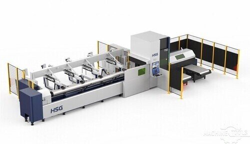 HSG TS2 HIGH SPEED TUBE FIBER LASER CUTTING MACHINE