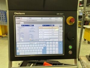 Piranha DA-66T press brake control panel