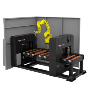 Prodevco BRAND 571X571-1 robotic beam processing system front view