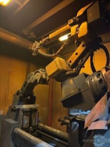 Prodevco PCR42 coil/strip rollforming line (feeder/straightener section) detail view