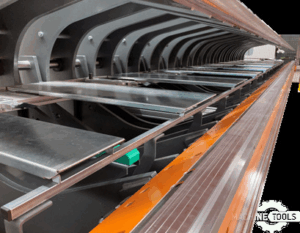 Stefa VHB620 sheet metal folding machine detail view