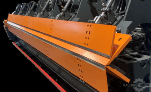 Stefa VHX 6 Double Folder sheet metal folder control panel (HMI) detail view