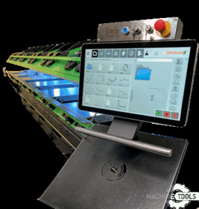 Stefa VHX 6 Double Folder sheet metal folder control panel (HMI)