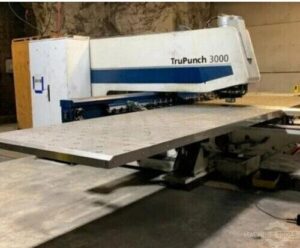 Trumpf TruPunch 3000 CNC turret punch press operator-side view