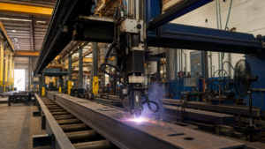 Legacy modernization performing plasma cutting in a metal fabrication shop